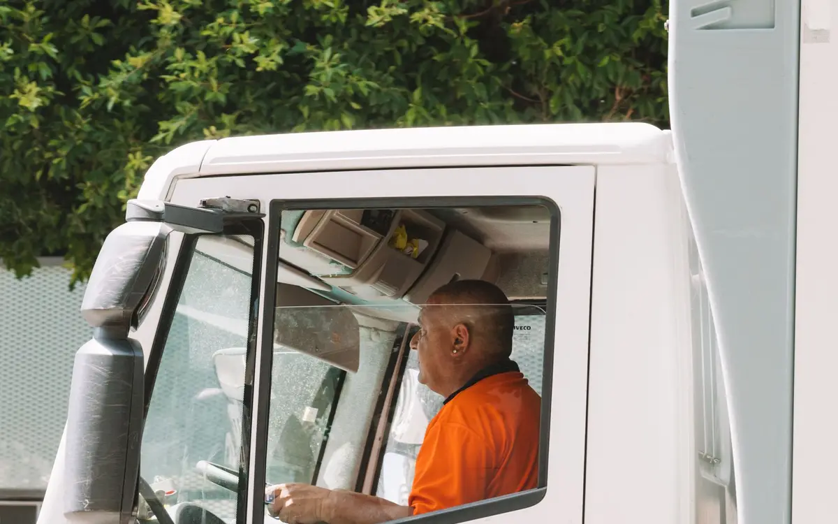 Conduite d'un poids lourd sur route